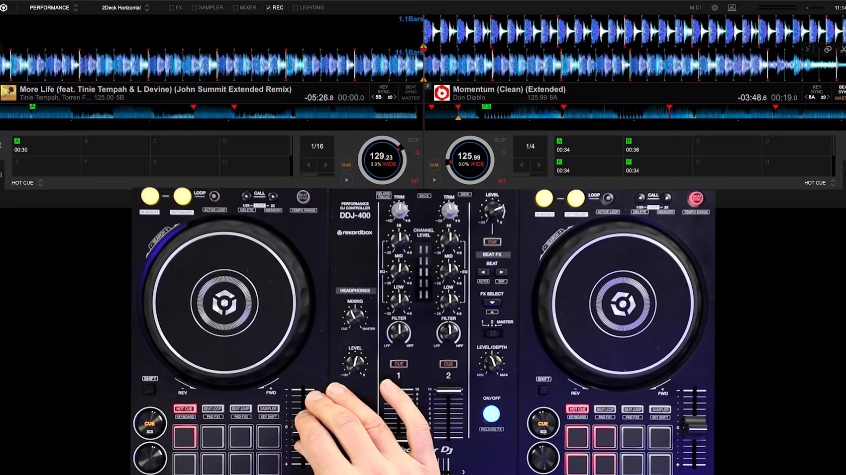Make Big BPM Jumps Between Genres