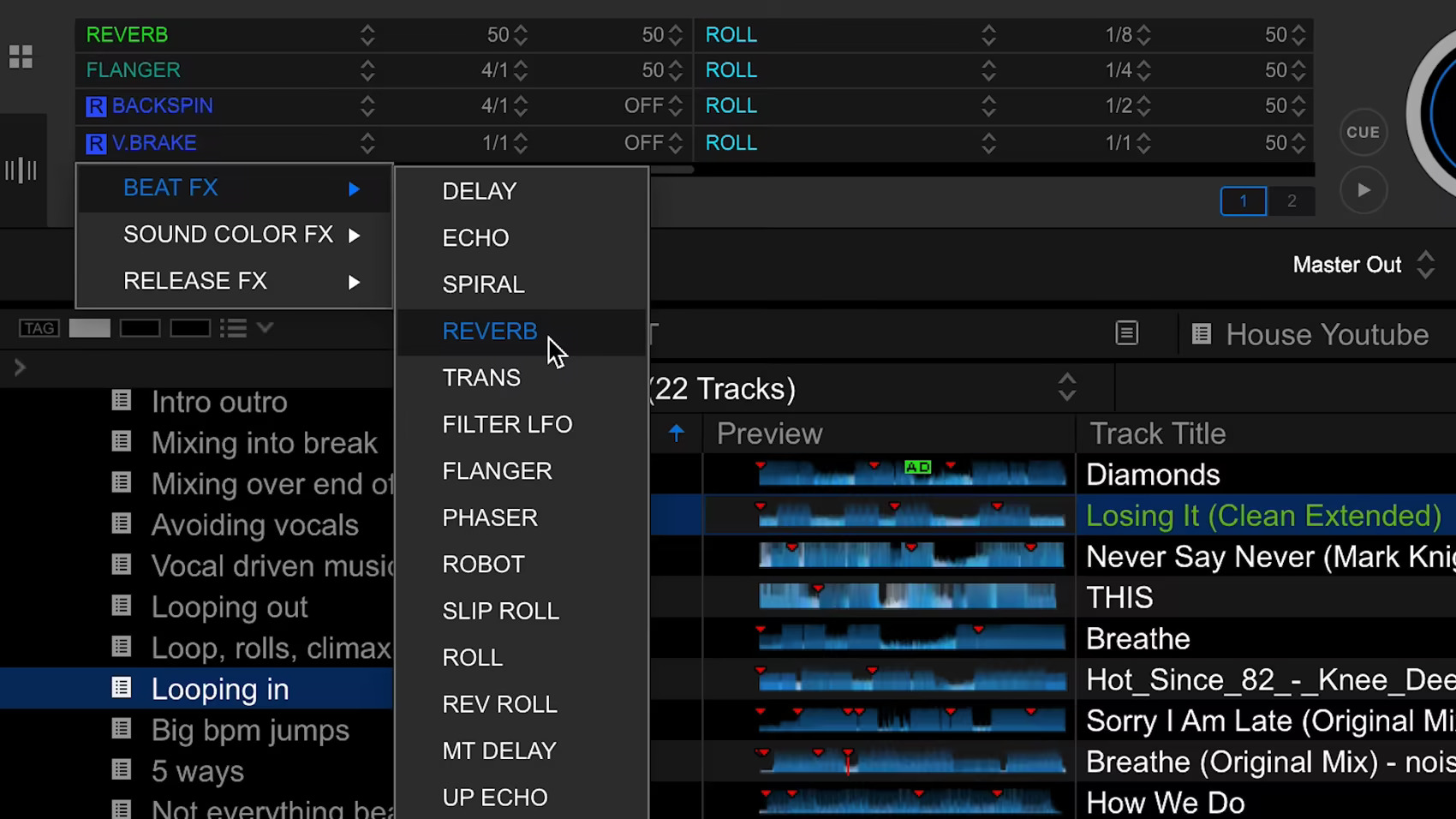 Programming FX to Performance Pads