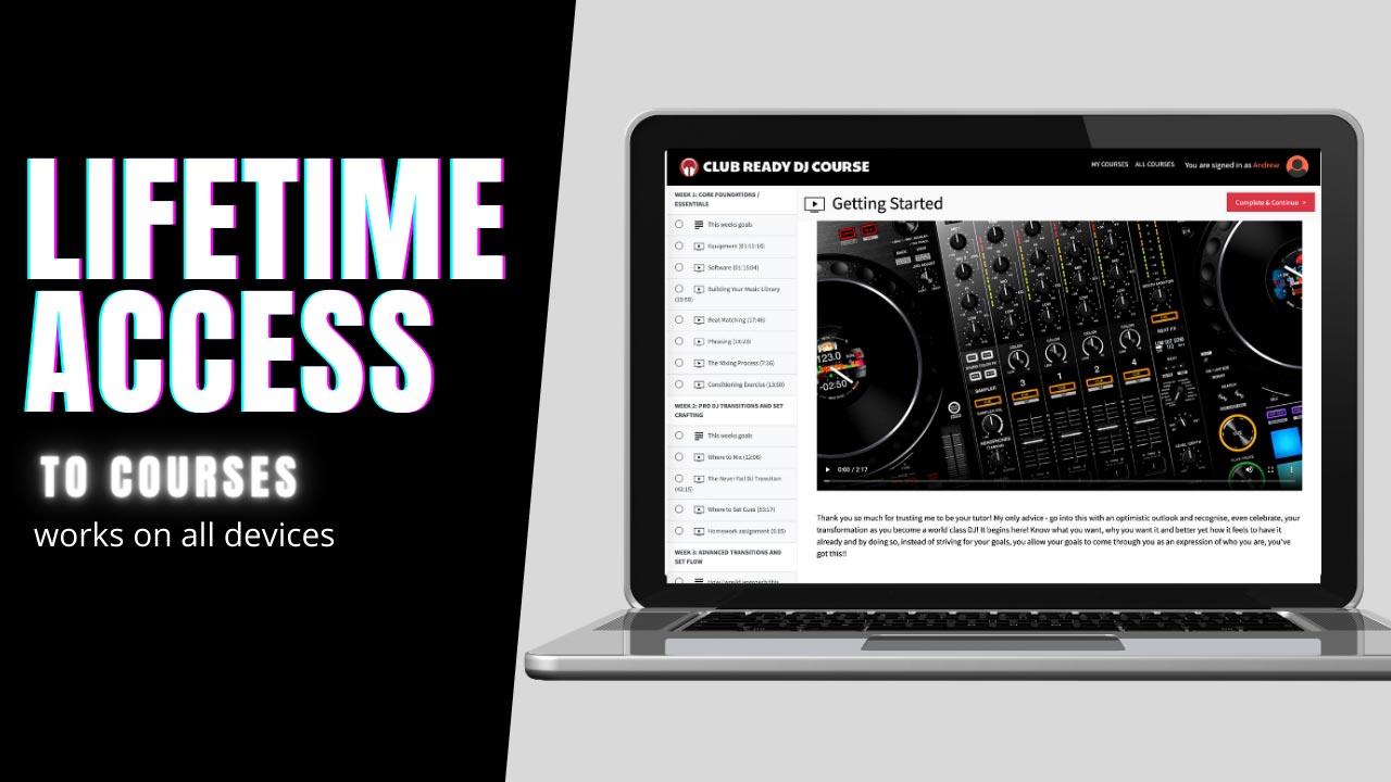 Lifetime Course Access