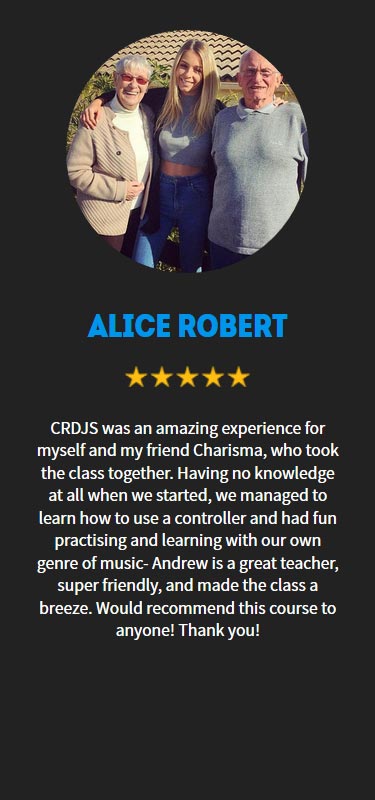 Alice Robert testimonial