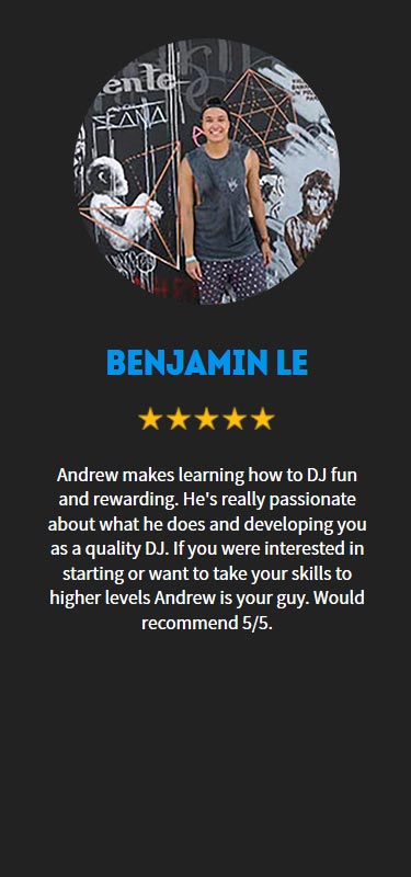 Benjamin Le testimonial