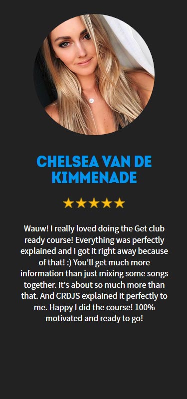 Chelsea Van De Kimmenade testimonial