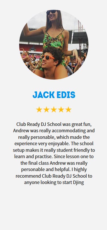 Jack Edis testimonial