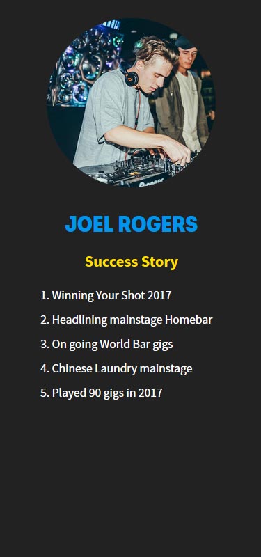 Joel Rogers testimonial