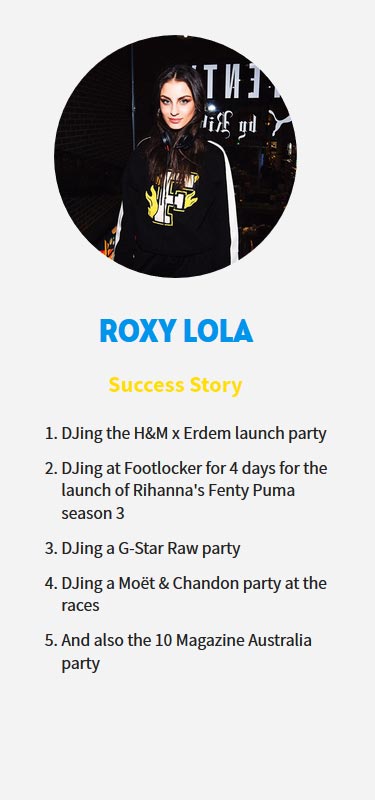 Roxy Lola testimonial