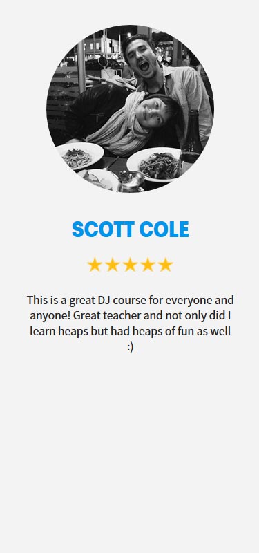 Scott Cole testimonial